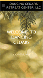 Mobile Screenshot of dancingcedars.com